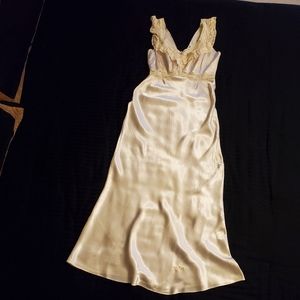 Glamorous bias cut vintage nightgown